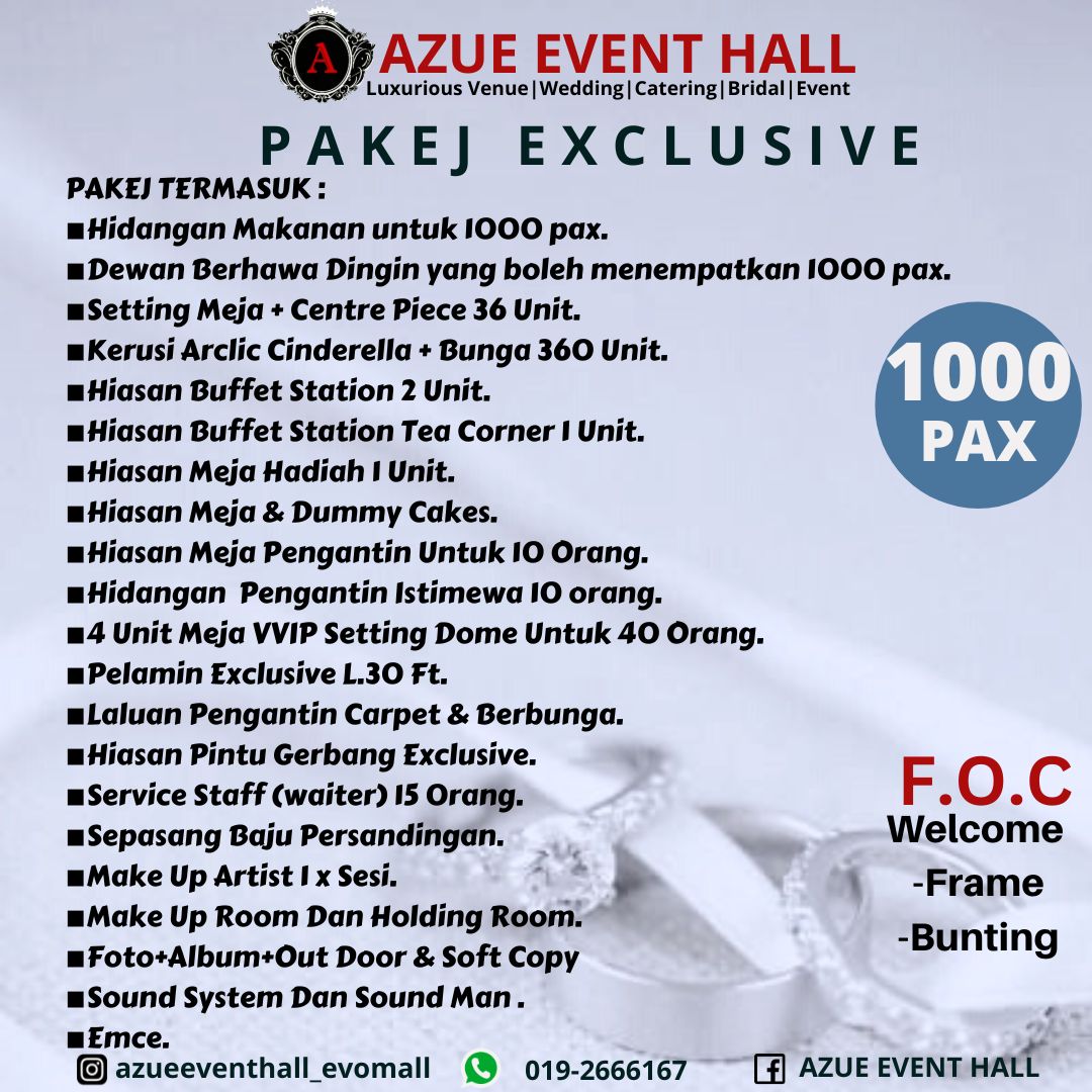 Azue Event Hall