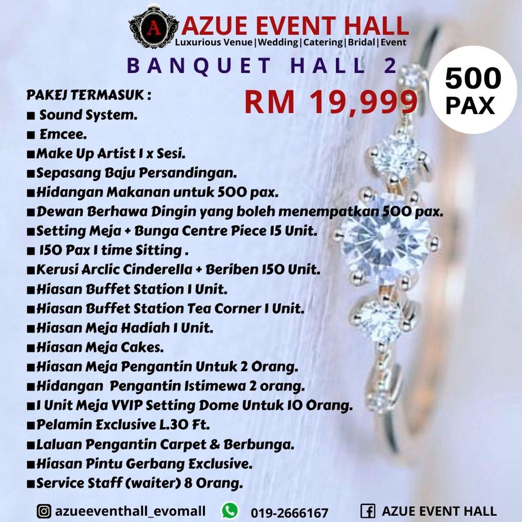 AZUE EVENT HALL BANQUET HALL 2